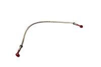 Steel braided brake line rear right red connection Yamaha...