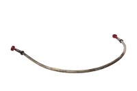Steel braided brake line rear right red connection Yamaha...