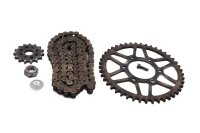 Sprocket, pinion, drive, chain set, chain Suzuki GSF 1200...