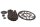 Kettenrad Ritzel Antrieb Kettensatz Kette Suzuki GSF 1200 S Bandit WVA9 01-05