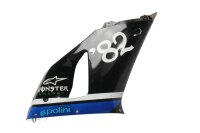 Fairing, front left side panel, racing fairing Yamaha YZF...