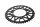 Pignone di trasmissione 48 denti per ruota posteriore in Ergal 7075 T6 nero KTM universell