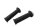 Handlebar grip, throttle grip, pair of ribbed rubber grips, rubber grip profile Honda ST 1100 SC26 90-01