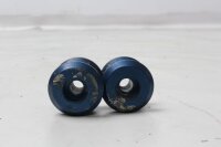 Spolar svängarmsfäste stativfäste blått par Yamaha YZF R1 RN01 98-99