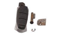 Soziusfußraste hinten links klappbar Halteplatte Feder BMW K 1200 RS 589 96-00