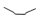 Stuur, buisvormig stuur, 22 mm, zwart, offset, motorfietsstuur BMW K100 0501 K589 82-88