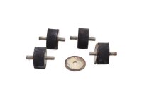 Rubber buffer set vibration damper fairing BMW R 1100 RS...