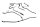 Kit de conduites de frein, raccord de flexible de frein, système hydraulique BMW K 1200 RS 589 96-00