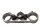 Upper fork bridge, steering head clamp, bolting KTM 620 LC4 620LC4 99-07