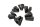 Kettenradträger Gummisatz Antriebsgummi Hinterrad Yamaha YZF R1 RN01 98-99