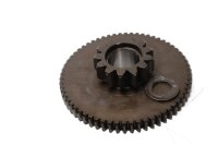 Starter freewheel mechanism, front installationable...