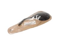 Left handlebar rearview mirror, threaded, black, oval...