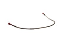 Steel braided brake line front left red fittings Yamaha...