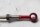 Steel braided brake line front left red fittings Yamaha YZF R1 RN01 98-99