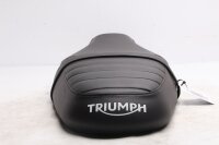 Klädd bänksäte, passagerarsätesdyna, säkerhetsbälte Triumph Speed Twin 900 24-24