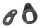Piastra di bloccaggio a molla dellinterruttore del cavalletto laterale Yamaha YZF R1 RN01 98-99