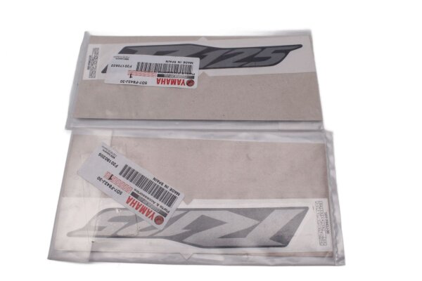 Emblem Aufkleber Satz Verkleidung Dekor Logo schwarz Yamaha YZF-R 125 15-15