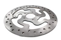 Drilled floating brake disc, minimum thickness 4.5mm...