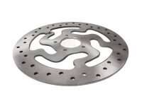 Drilled floating brake disc, minimum thickness 4.5mm...
