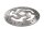 Disco de freno flotante perforado, espesor mínimo 4,5 mm. Harley-Davidson universell