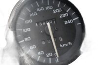Speedometer unit, cockpit, speed display Honda ST 1100 SC26 90-01
