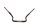 Manillar negro elevado, 25,4 mm x 32 mm, 830 mm Harley-Davidson universell