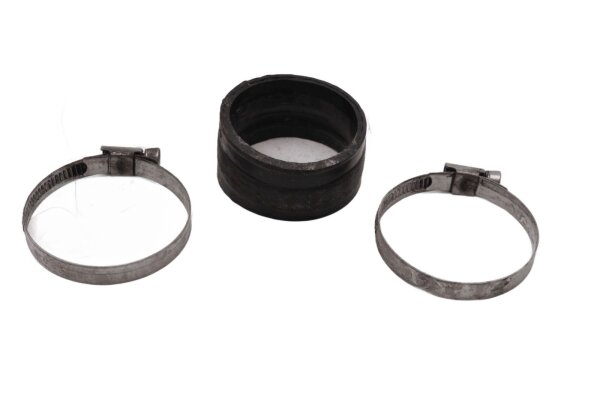 Intake manifold carburetor rubber with clamps, right side BMW R 100 S 0505 247 79-80