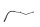 Oil line, cooler line, engine cooling line, left BMW R 1200 RT 0368 05-09