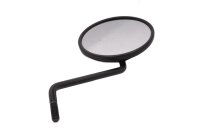 Round right-hand side mirror, rearview mirror, threaded...