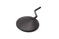 Round right-hand side mirror, rearview mirror, threaded...