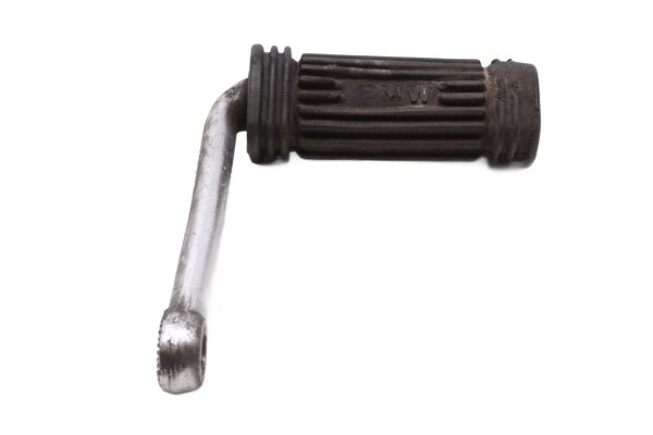 Right footrest, rider pad, rubber footrest BMW R 100 S 0505 247 79-80