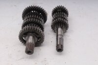 Juego de engranajes del eje principal y del eje secundario de la transmisión Aprilia SMV 750 Dorsoduro SM 08-17
