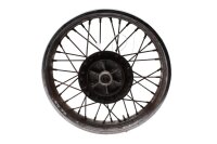 Rear spoked wheel hub, 18 inch drum brake Kawasaki KLR...