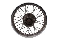 Rear spoked wheel hub, 18 inch drum brake Kawasaki KLR...