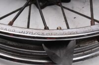 Speichenfelge hinten Nabe 18 Zoll Trommelbremse Kawasaki KLR 650 KL650C 95-04