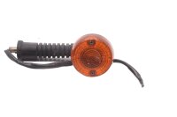 Front right turn signal, orange handlebar light housing...