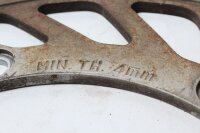 Disque de frein avant perforé, frein de roue avant Honda ST 1100 SC26 90-01