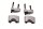 Styrhöjarklämmor distanssats för BMW R 100 S 0505 247 79-80