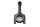 Biella, albero motore, biella del motore Aprilia SMV 750 Dorsoduro SM 08-17