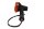 Intermitente delantero izquierdo, carcasa redonda naranja, base de goma. Kawasaki KLR 650 KL650C 95-04