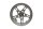 Cerchio ruota posteriore 5.00x17 con valvola singola in alluminio BMW R 1150 R R21 99-04