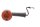 Intermitente trasero izquierdo, redondo, naranja, carcasa negra. Kawasaki KLR 650 KL650C 95-04