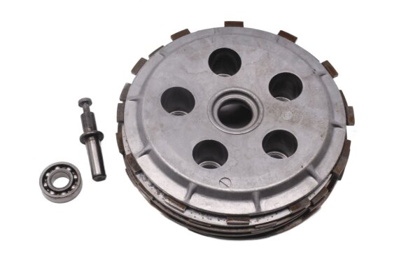 Koblingskurv, friktionsskiver, fjederplade, leje Kawasaki KLR 650 KL650C 95-04