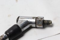 Linker buitenspiegel, rond, chroom, met schroefdraad, achteruitkijkspiegel, stuur Suzuki GSX 1100 G GV74A 91-96