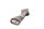 Plaque de support du repose-pieds avant droit Kawasaki KLR 650 KL650C 95-04