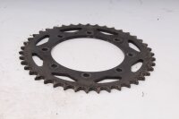 Kedjedrev, kedjedrev, bakhjulsnav, drivning Kawasaki KLR 650 KL650C 95-04
