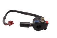 Left handlebar switch: turn signals, horn, high beam...