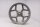 Takavanteen valuvanne 2.75x17 H2 5-puolainen venttiili BMW K100 0501 K589 82-88