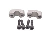 Handlebar clamp set, handlebar mount, handlebar screws...