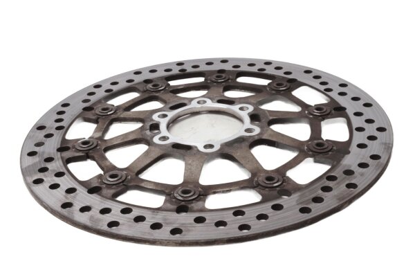 Perforated front left floating brake disc KTM SM 950 LC8 05-08